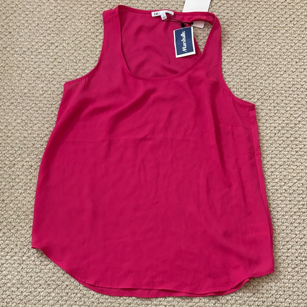 DR2 Vibrant Pink Tank Top
